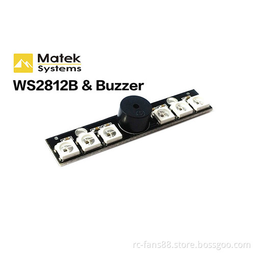 Matek WS2812B LED Board With 5V Buzzer For Naze 32 Skyline 32 Flight Controller